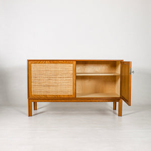 SIDEBOARD I TEAK OCH ROTTING, "NORRLAND", ALF SVENSSON, BJÄSTA MÖBELSNICKERI