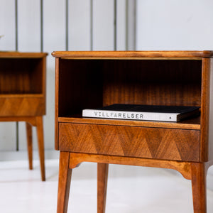 PARET SÄNGBORD, ART DECO, SVENSK MÖBELINDUSTRI