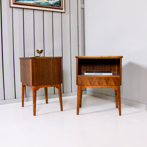 PARET SÄNGBORD, ART DECO, SVENSK MÖBELINDUSTRI