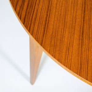 RUNT MATBORD I TEAK